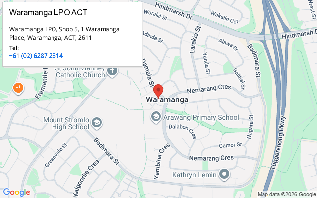 Waramanga LPO ACT