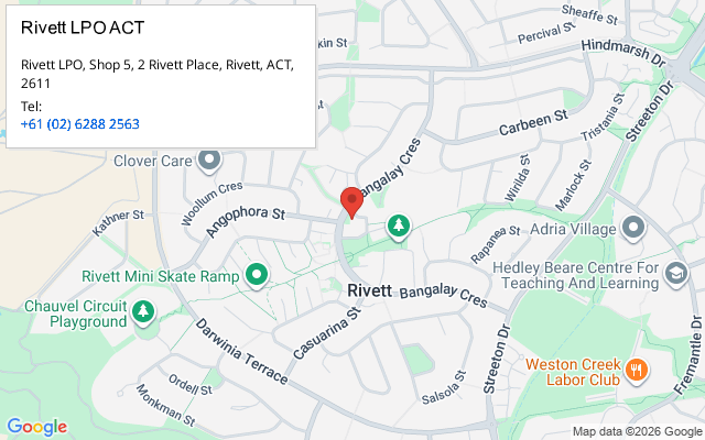 Rivett LPO ACT