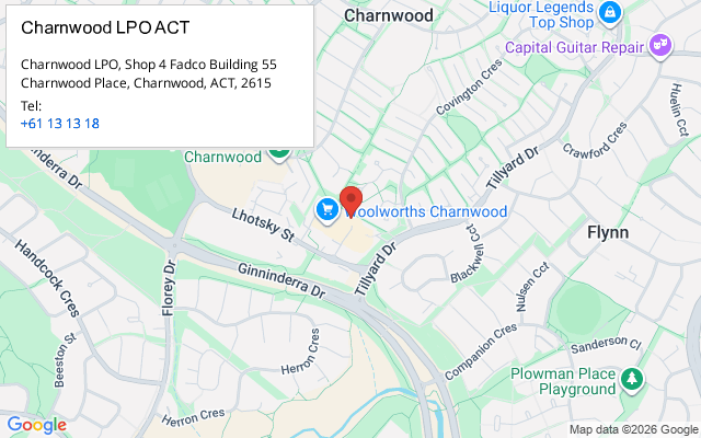 Charnwood LPO ACT