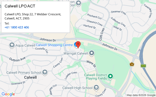 Calwell LPO ACT