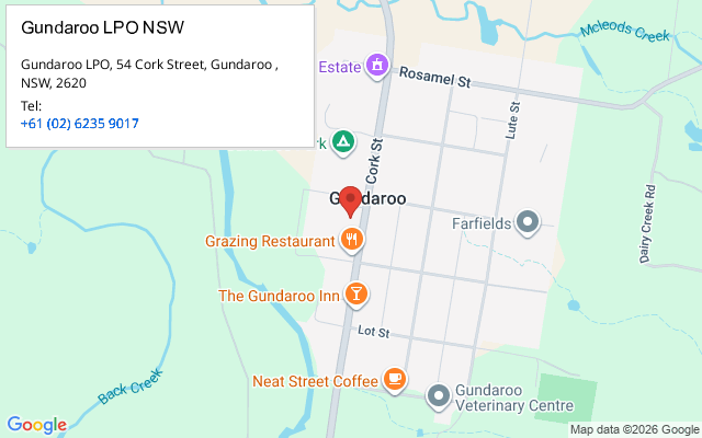 Gundaroo LPO NSW