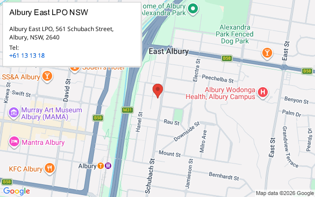 Albury East LPO NSW