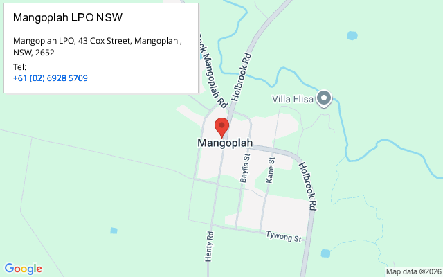 Mangoplah LPO NSW