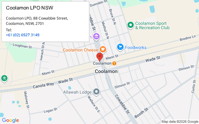 Coolamon LPO NSW