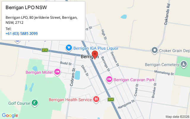 Berrigan LPO NSW
