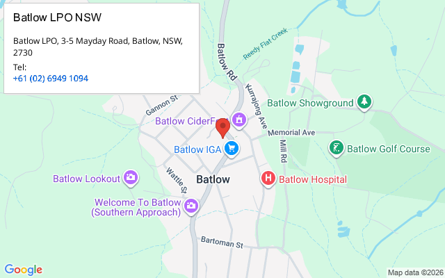 Batlow LPO NSW