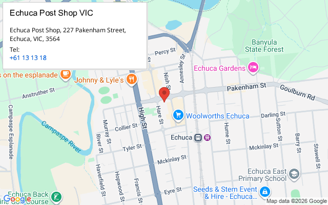 Echuca Post Shop VIC