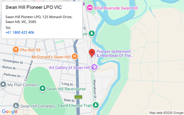 Swan Hill Pioneer LPO VIC