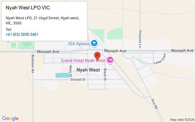 Nyah West LPO VIC