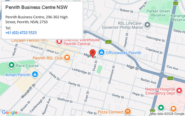 Penrith Business Centre NSW