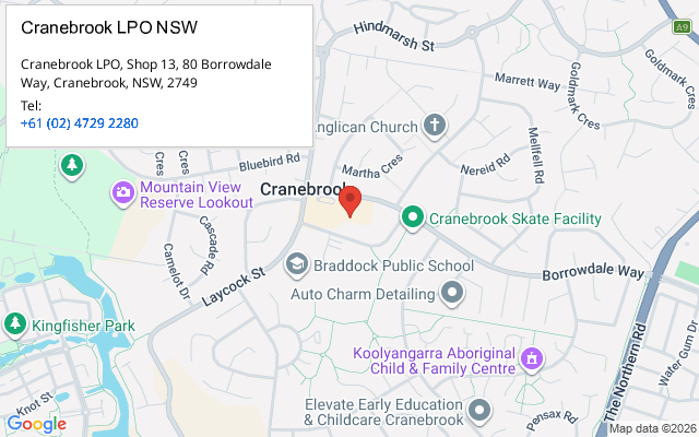 Cranebrook LPO NSW
