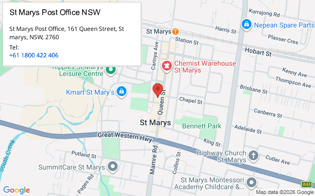 St Marys Post Office NSW