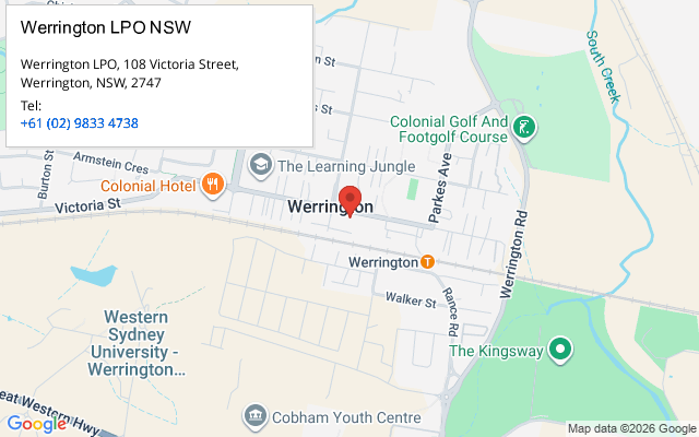 Werrington LPO NSW