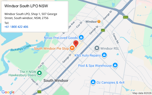 Windsor South LPO NSW