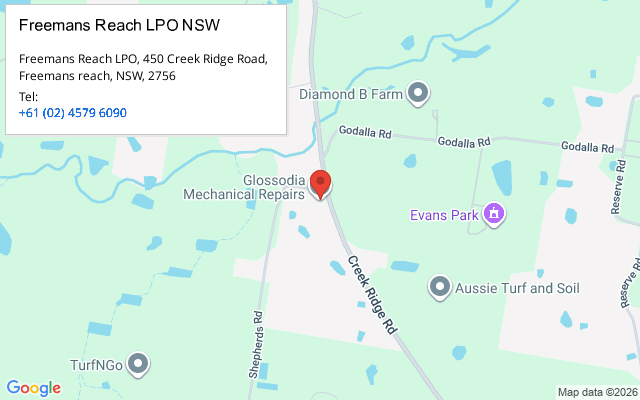 Freemans Reach LPO NSW