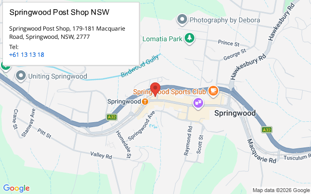 Springwood Post Shop NSW
