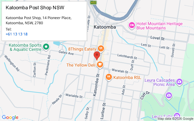 Katoomba Post Shop NSW