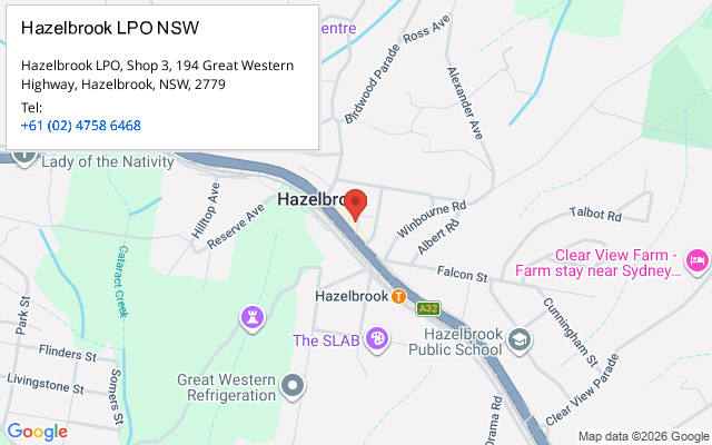 Hazelbrook LPO NSW