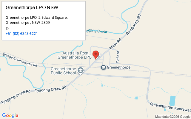 Greenethorpe LPO NSW