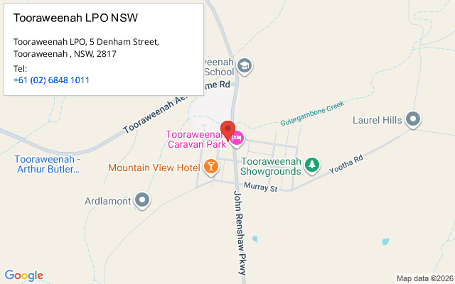 Tooraweenah LPO NSW