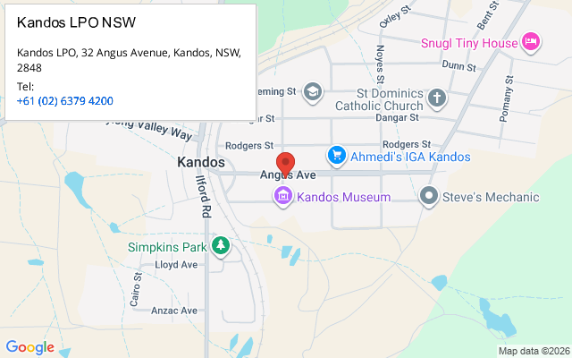 Kandos LPO NSW