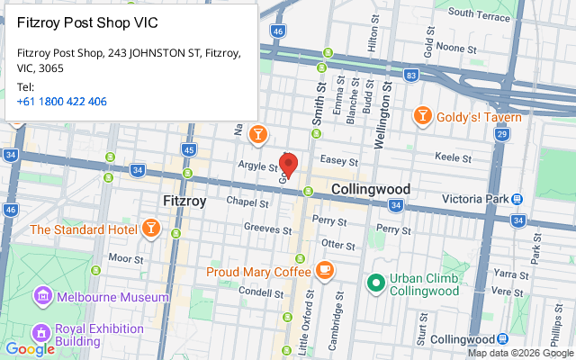 Fitzroy Post Shop VIC