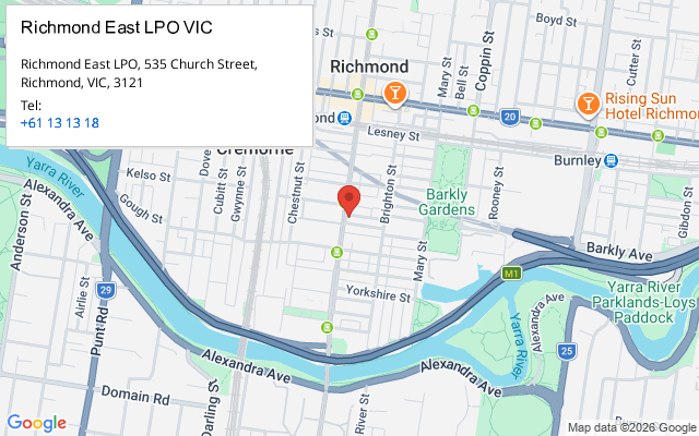 Richmond East LPO VIC