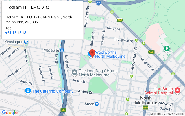 Hotham Hill LPO VIC