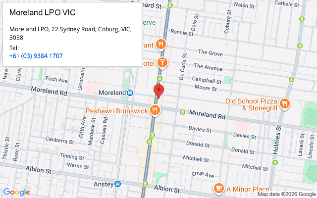 Moreland LPO VIC