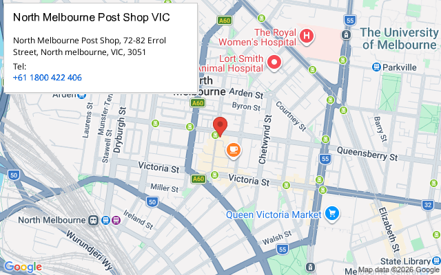 North Melbourne Post Shop VIC