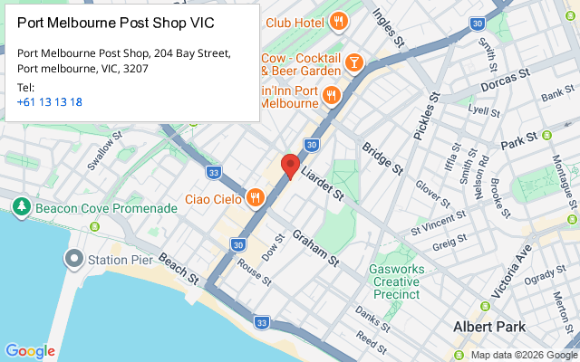 Port Melbourne Post Shop VIC