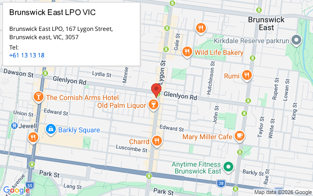 Brunswick East LPO VIC