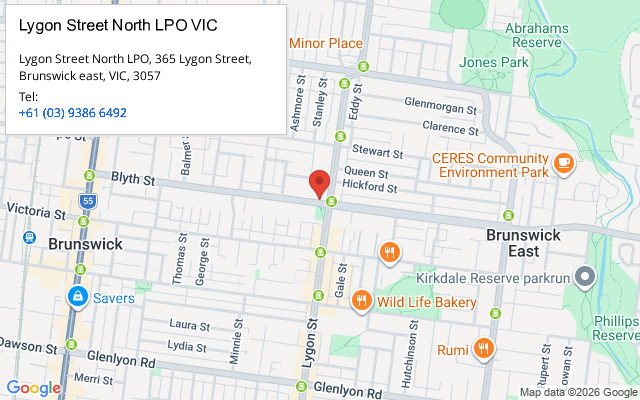 Lygon Street North LPO VIC