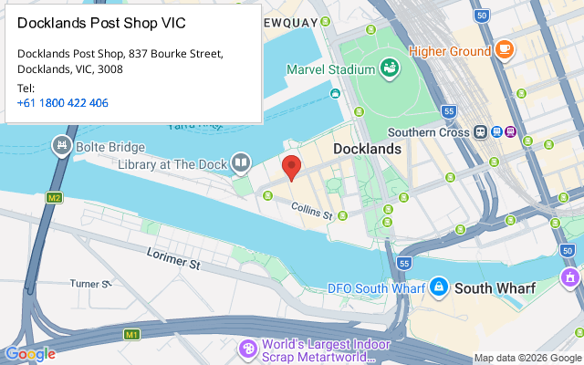 Docklands Post Shop VIC
