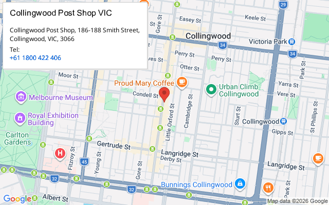 Collingwood Post Shop VIC