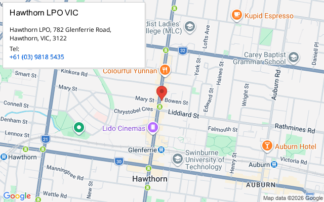 Hawthorn LPO VIC
