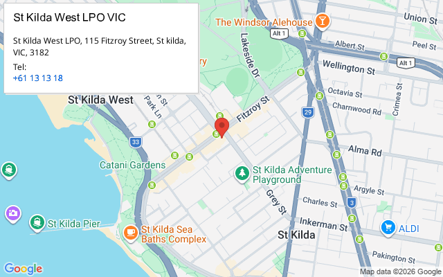 St Kilda West LPO VIC