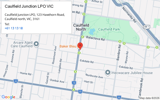 Caulfield Junction LPO VIC