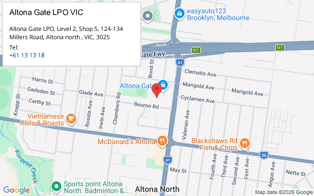 Altona Gate LPO VIC