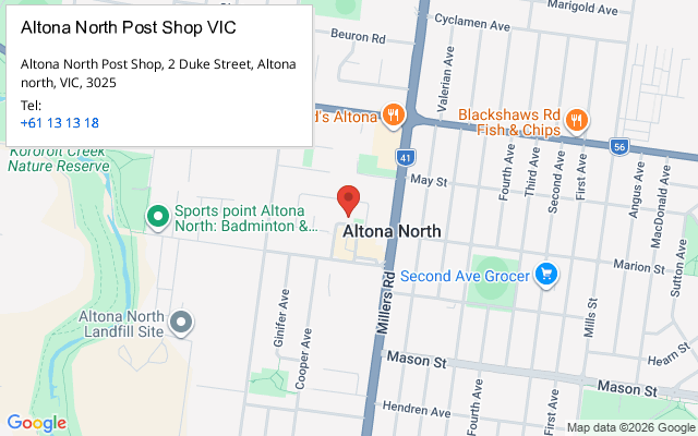 Altona North Post Shop VIC