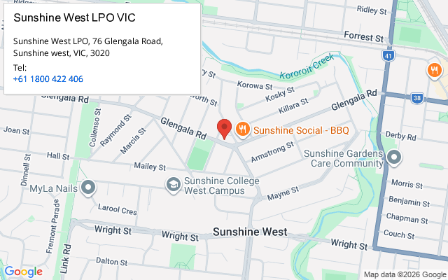 Sunshine West LPO VIC