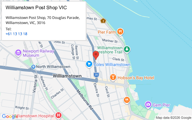 Williamstown Post Shop VIC