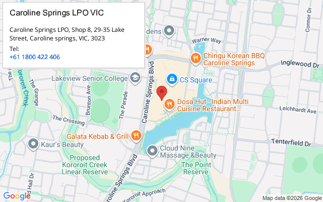 Caroline Springs LPO VIC
