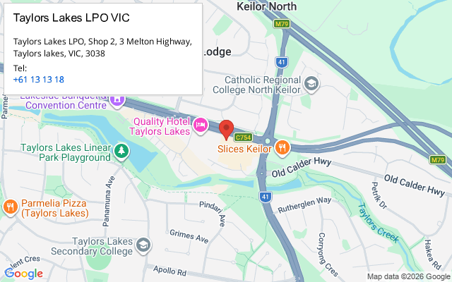 Taylors Lakes LPO VIC