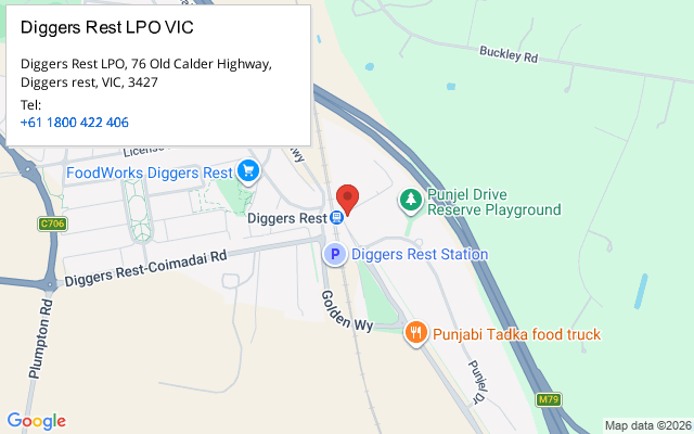 Diggers Rest LPO VIC