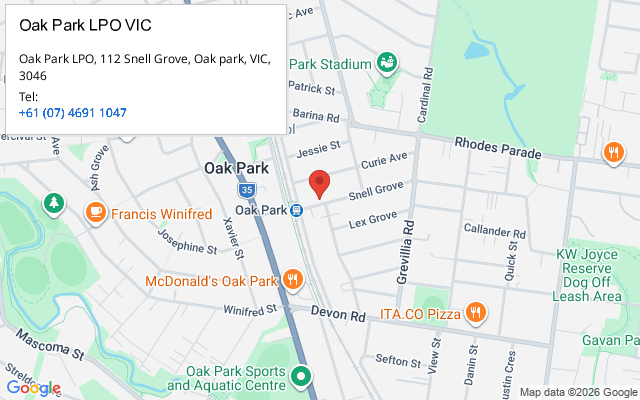 Oak Park LPO VIC