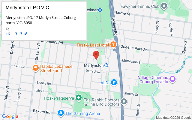 Merlynston LPO VIC