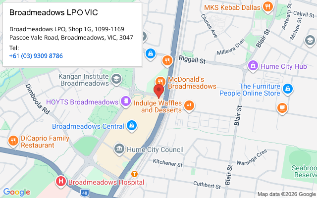 Broadmeadows LPO VIC