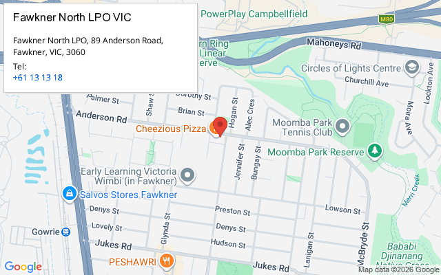 Fawkner North LPO VIC