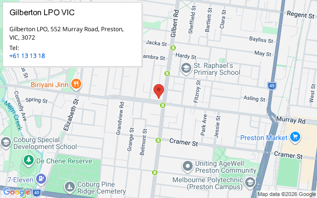 Gilberton LPO VIC